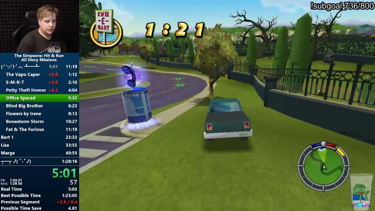 The simpsons hit and run donut mod